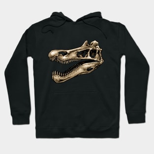 Dinosaur Skull Baryonyx Sticker Hoodie